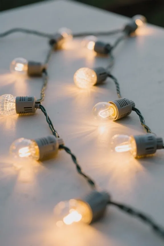 backyard string lights considerations