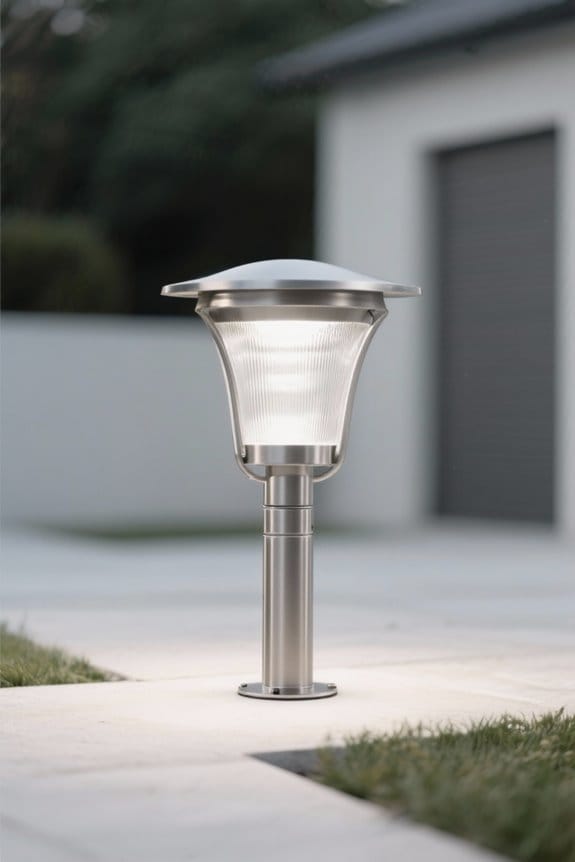 consider functional outdoor lighting
