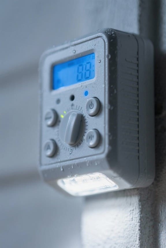 timer selection for outdoors