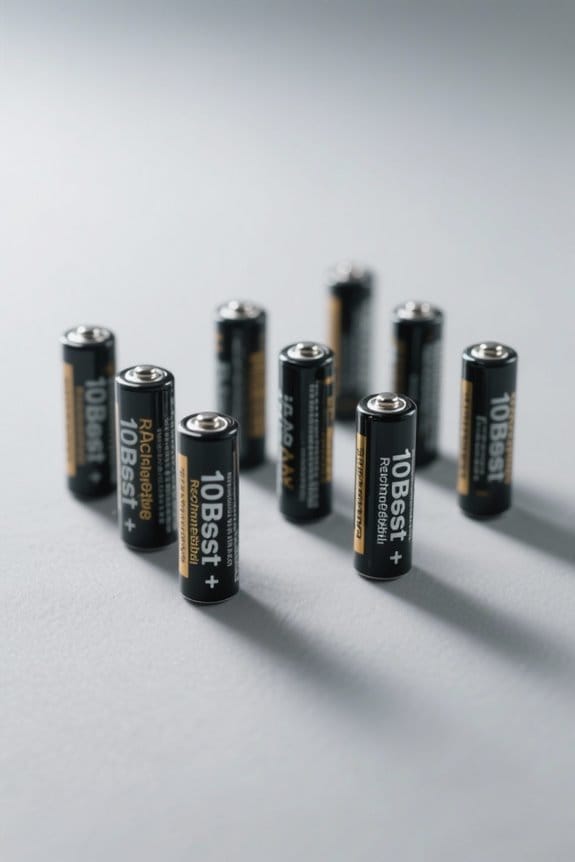 top long lasting rechargeable batteries
