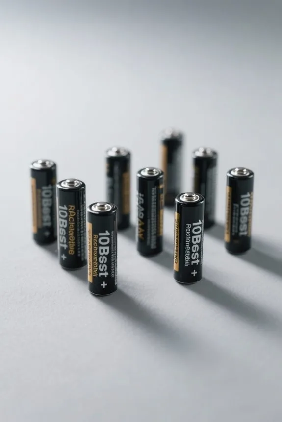 top long lasting rechargeable batteries