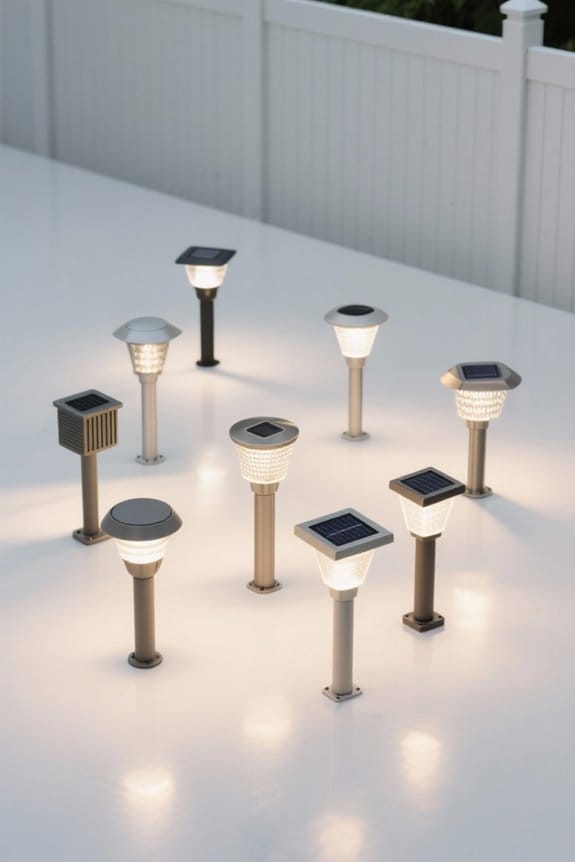 top solar fence lights