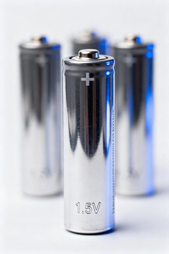 aa battery voltage standards