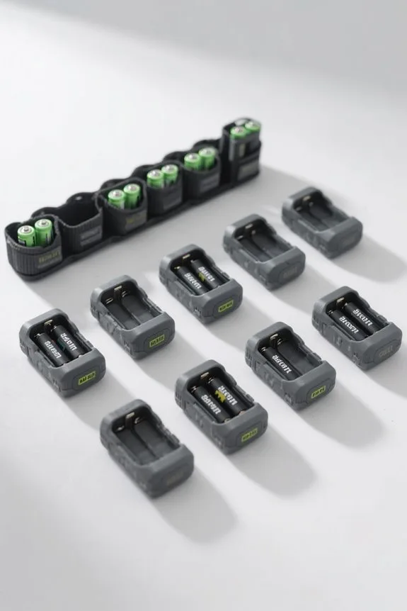 battery cases for organization
