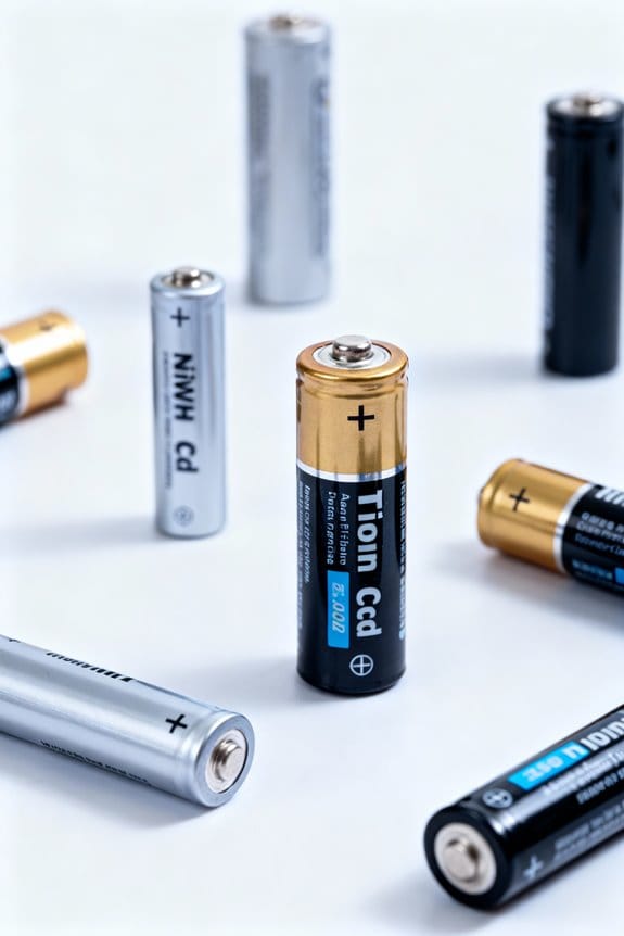 battery types for solar lights