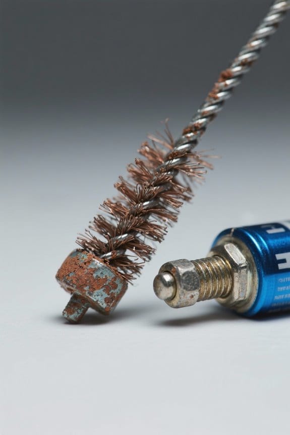 brushes for battery terminals