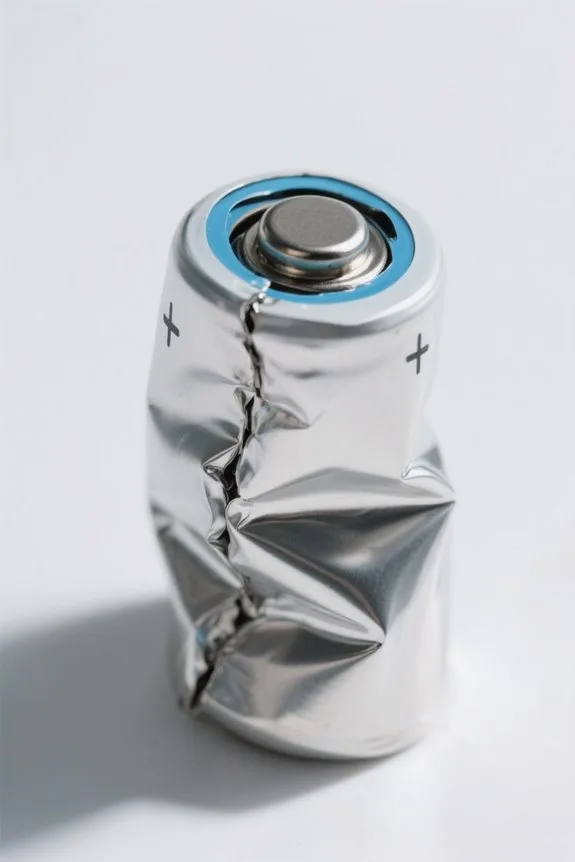 bulging battery casing dangers