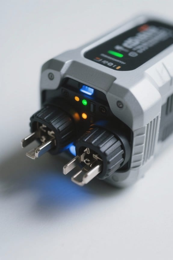 emergency charger performance analysis
