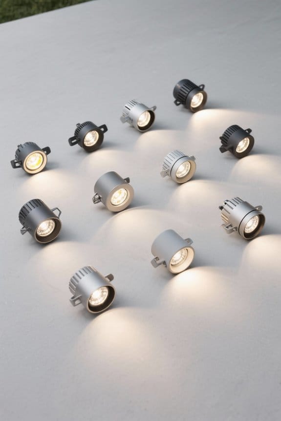 energy saving outdoor downlights