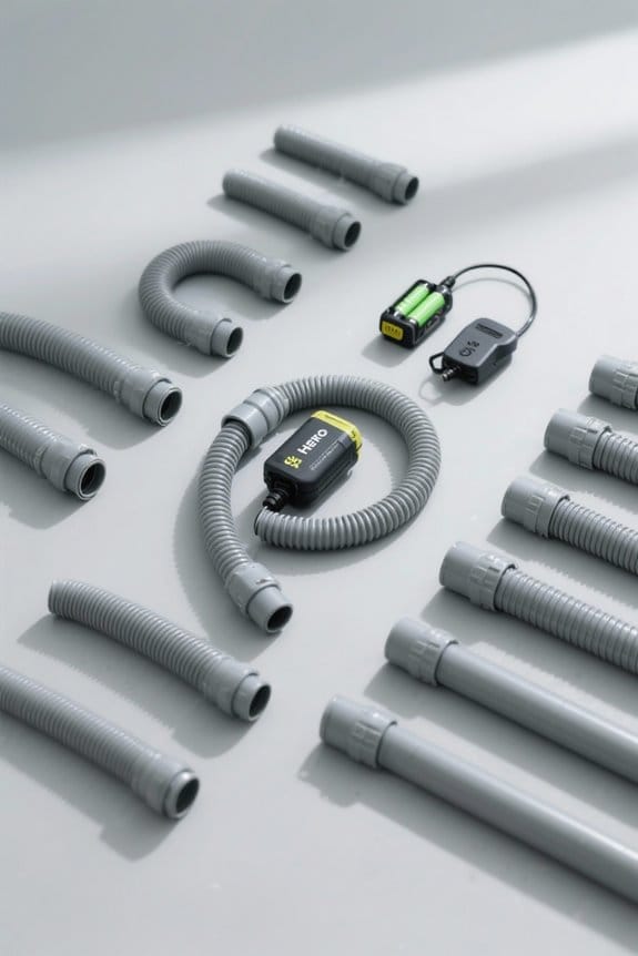 flexible weatherproof outdoor conduits
