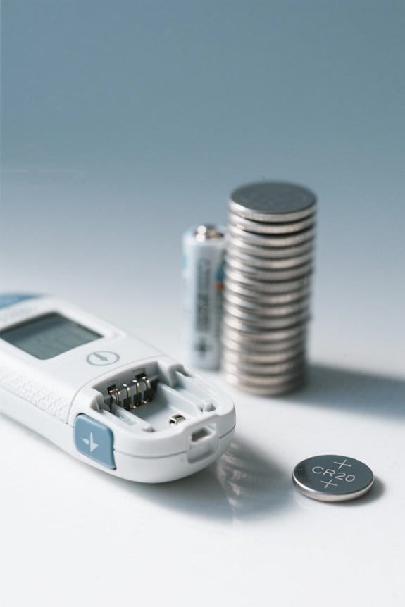 glucose meter battery considerations