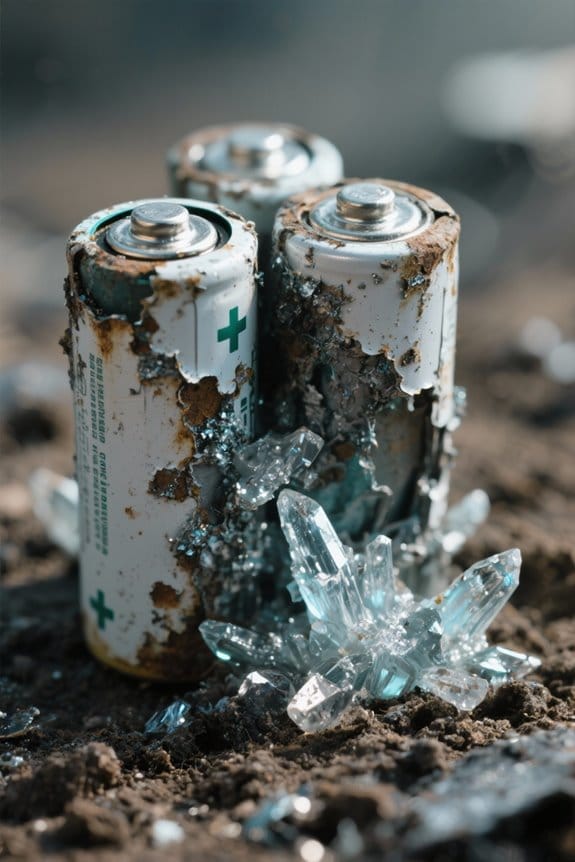heavy metal battery contamination