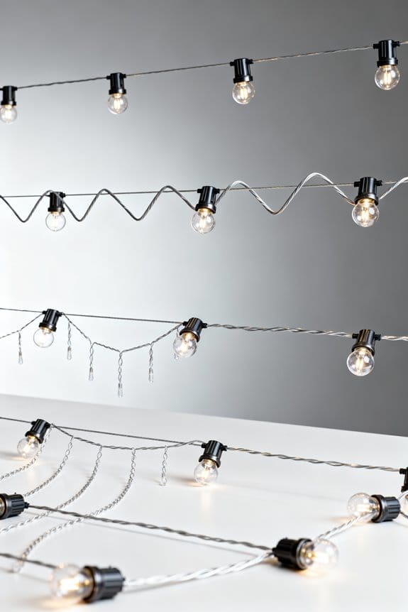 ideal string light patterns