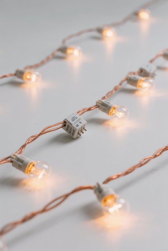load capacity for string lights