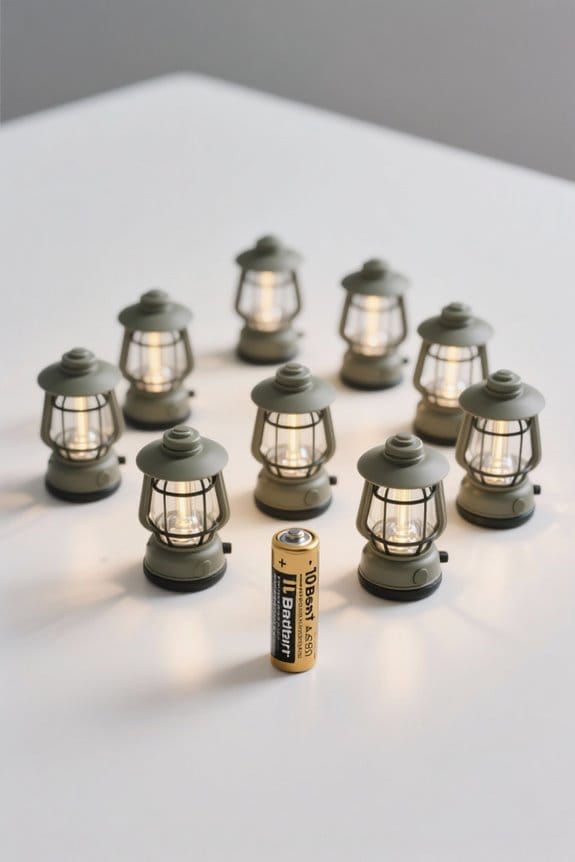 long lasting aa lantern batteries