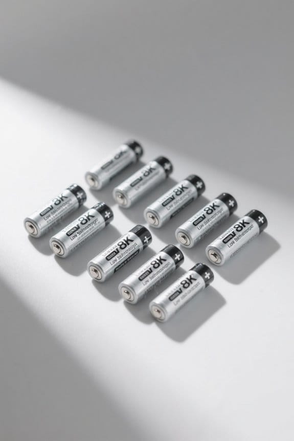 long lasting low self discharge batteries