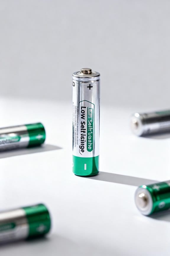 low self discharge batteries technology