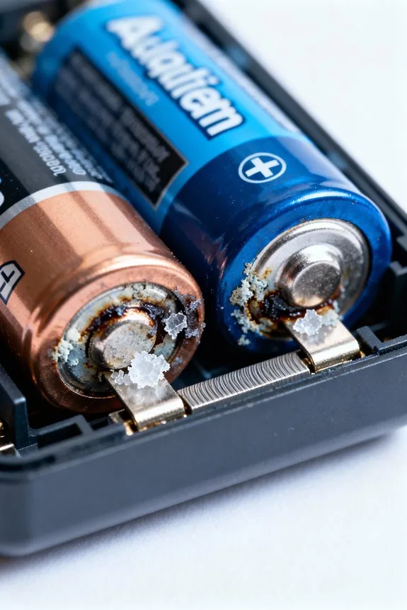 mixing batteries creates hazards