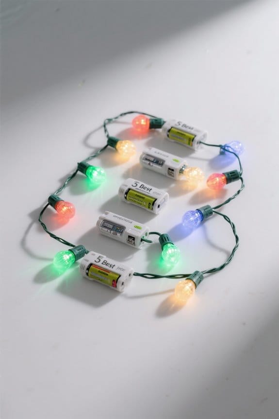 multicolor outdoor string lights