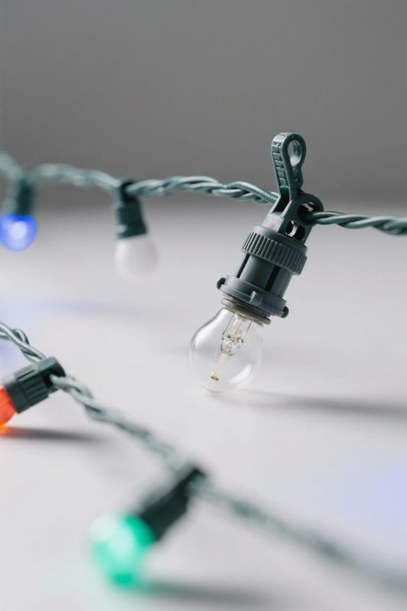 multicolor outdoor string lights