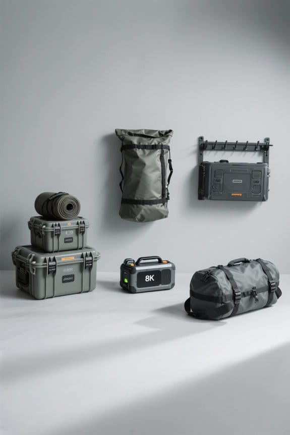 outdoor equipment storage solutions