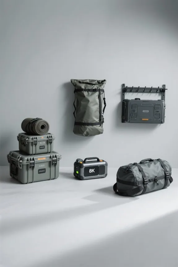 outdoor equipment storage solutions