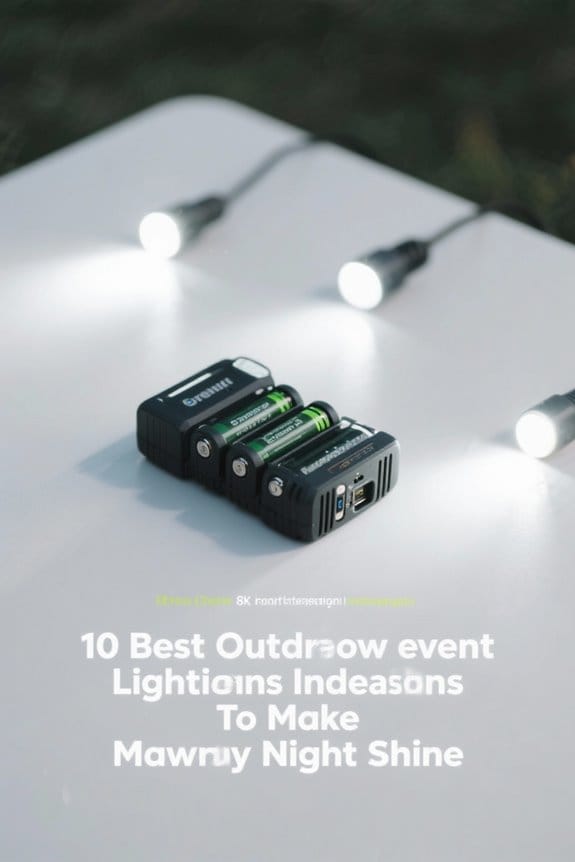 outdoor lighting event ideas