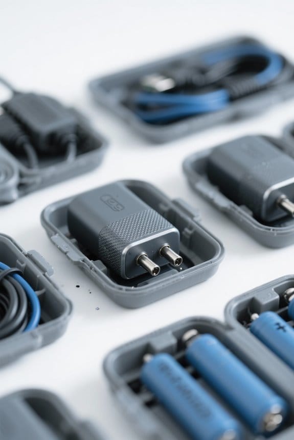 proper charger storage practices