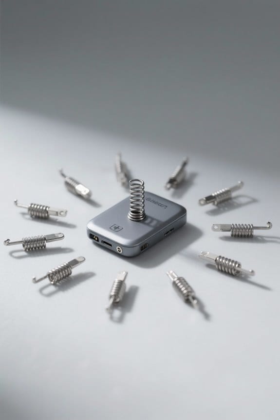 reliable battery contact springs