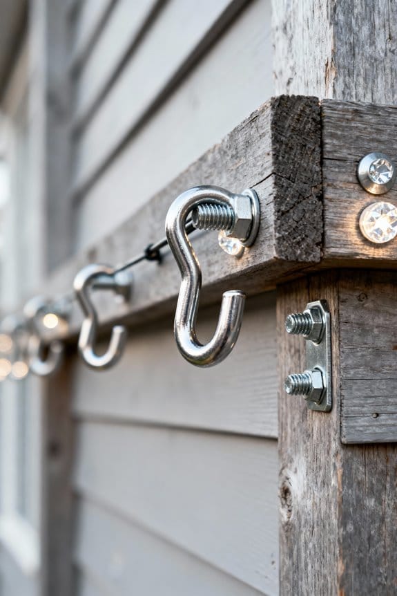 secure anchor points identified