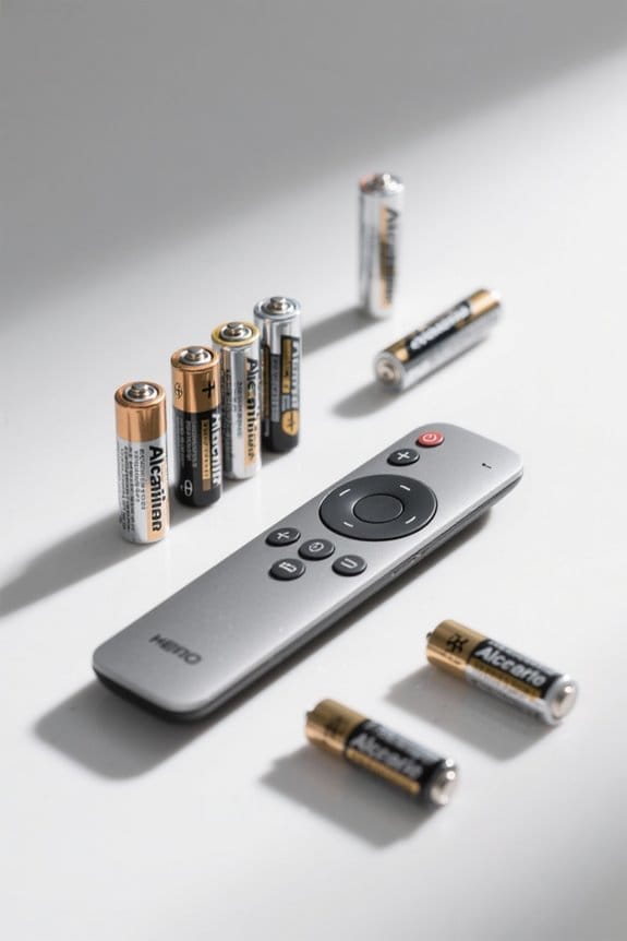 selecting batteries for remotes