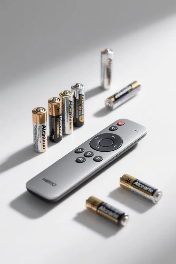 selecting batteries for remotes