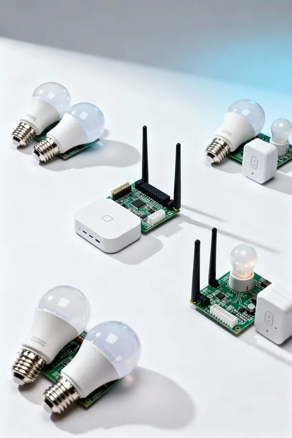 smart lighting automation components
