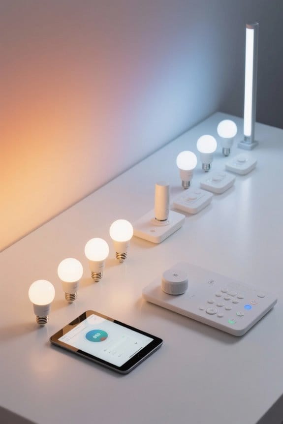 smart lights schedule illumination
