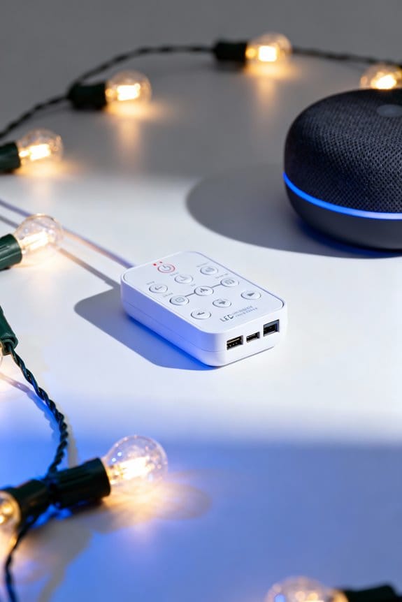 smart lights voice control setup