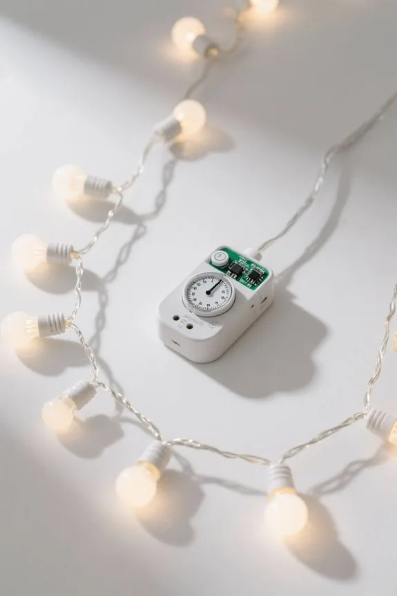 smart string light timers