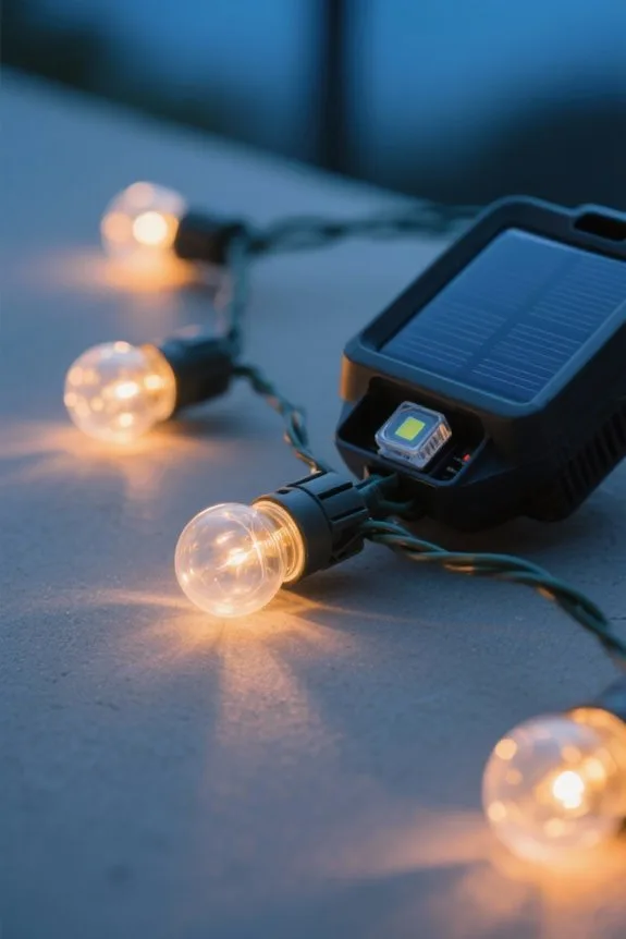 solar powered night illumination system