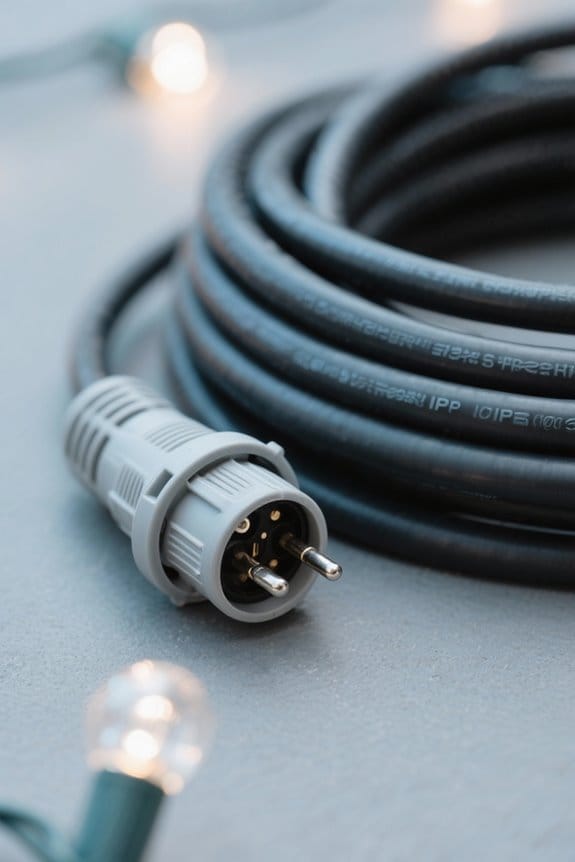 string light extension cord considerations