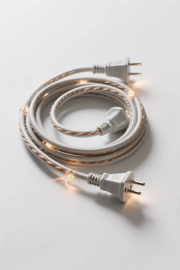 string light extension cords