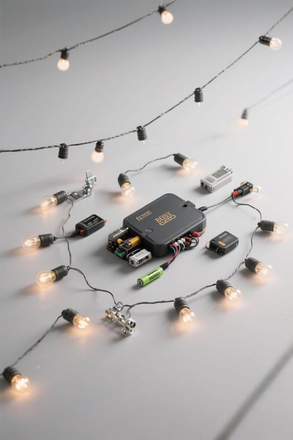 string light hanging kits