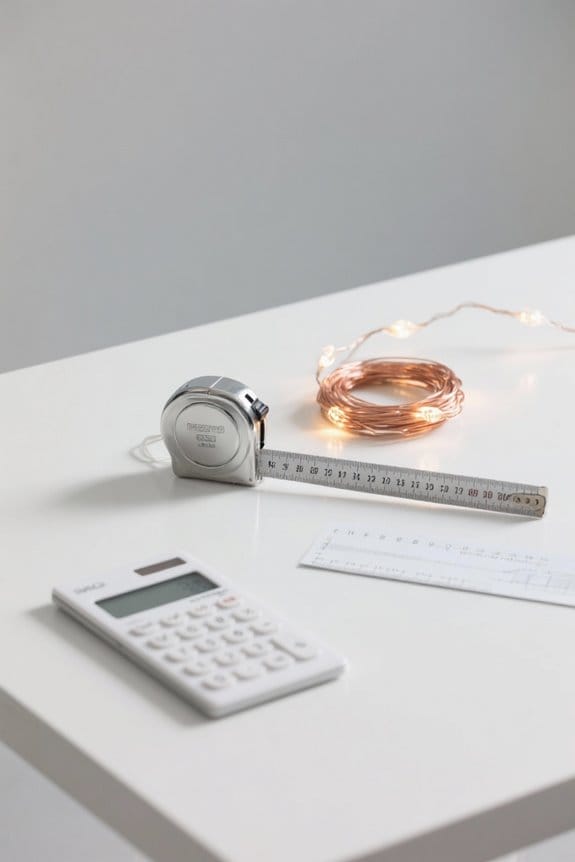 string light length calculation