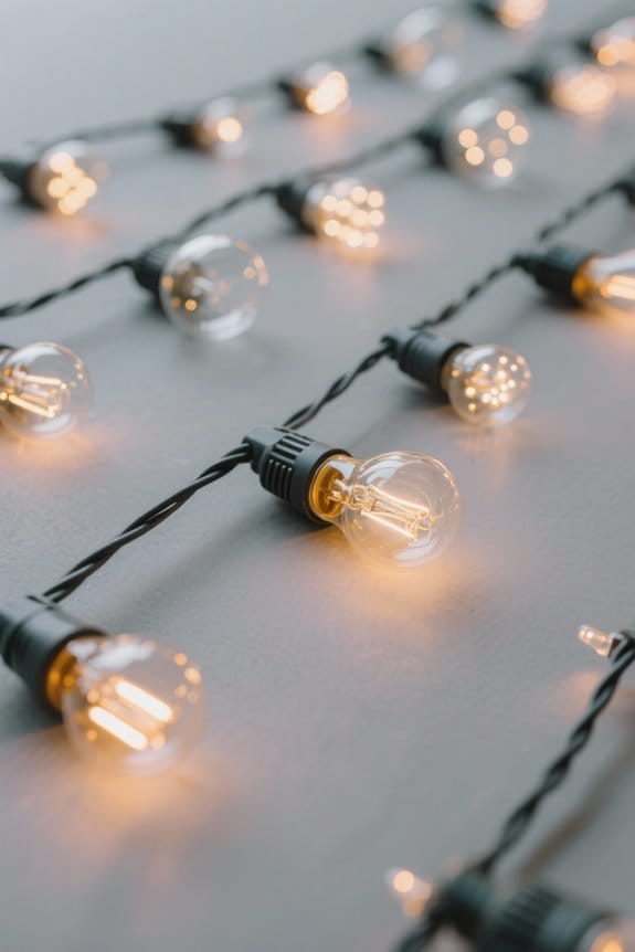 string light pattern selection