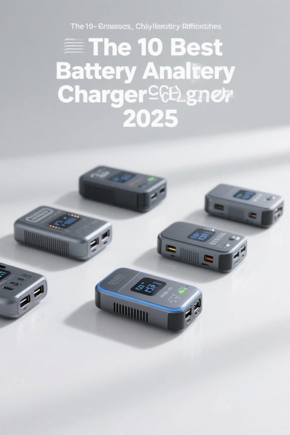 top battery analyzer chargers