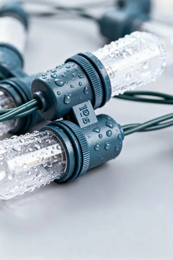 waterproof weather resistant string lights