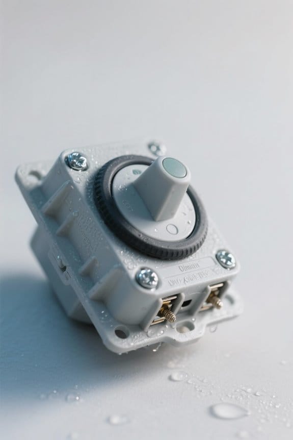 weatherproof dimmer switch features