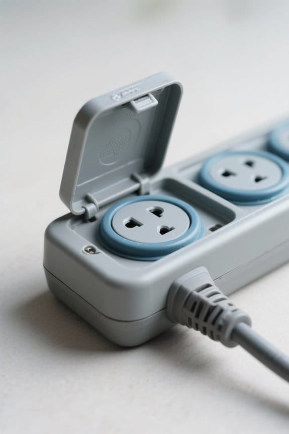 weatherproof power strip selection
