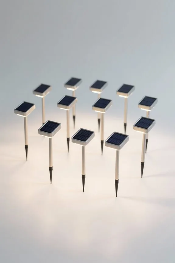 wire free outdoor solar lighting